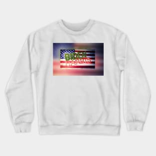 Biden Harris Fahne Crewneck Sweatshirt